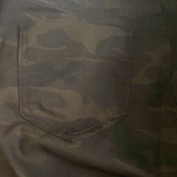 Zara Camo skinny Biker Jeans - Picture 5 of 7
